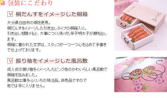包装にこだわり